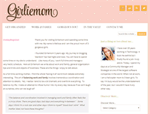 Tablet Screenshot of girliemom.com